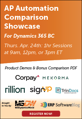 AP Automation Comparison Showcase for Dynamics 365 BC