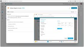 Copilot Studio computer user invoice processing test