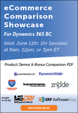 eCommerce Comparison Showcase for Dynamics 365 Business Central