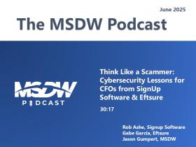 MSDW Podcast: Cybersecurity Lessons for CFOs