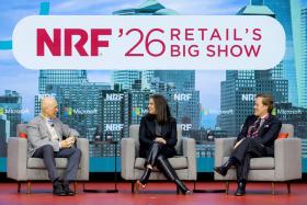 Matthew Shay, Shelley Bransten, and David Lauren at NRF 2026