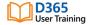 D365 User Training - IBI One